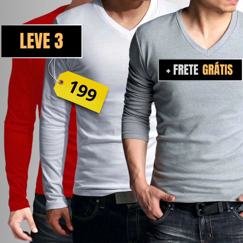 In Shape – A camisa de manga que valoriza seu corpo