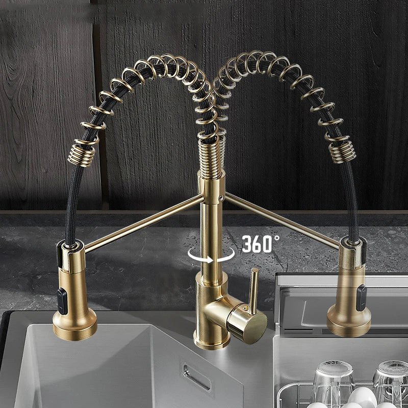 Torneira Gourmet Para Cozinha - EleganceSpiral™