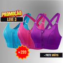 Top Fitness - O Top Esportivo com Bojo de Alta Sustentação