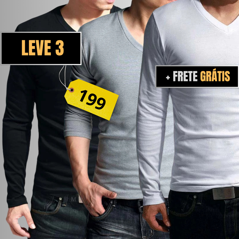 In Shape – A camisa de manga que valoriza seu corpo
