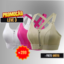 Top Fitness - O Top Esportivo com Bojo de Alta Sustentação
