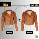 EcoLeather Luxe - Jaqueta Feminina Estilo Imbatível