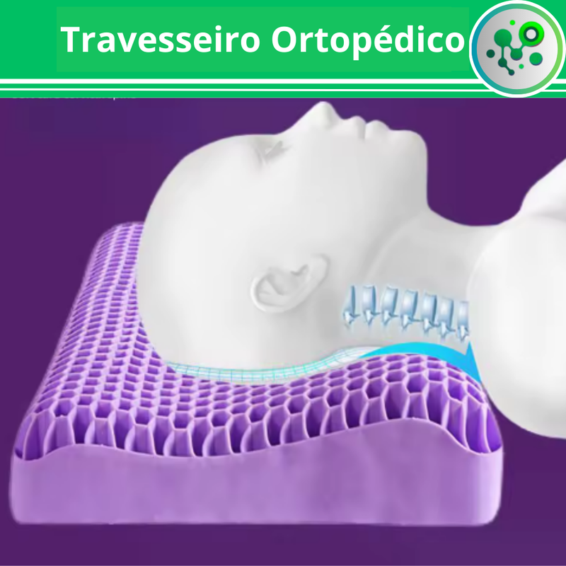 Travesseiro IWS Airgelly - Para uma Noite de Sono Perfeita