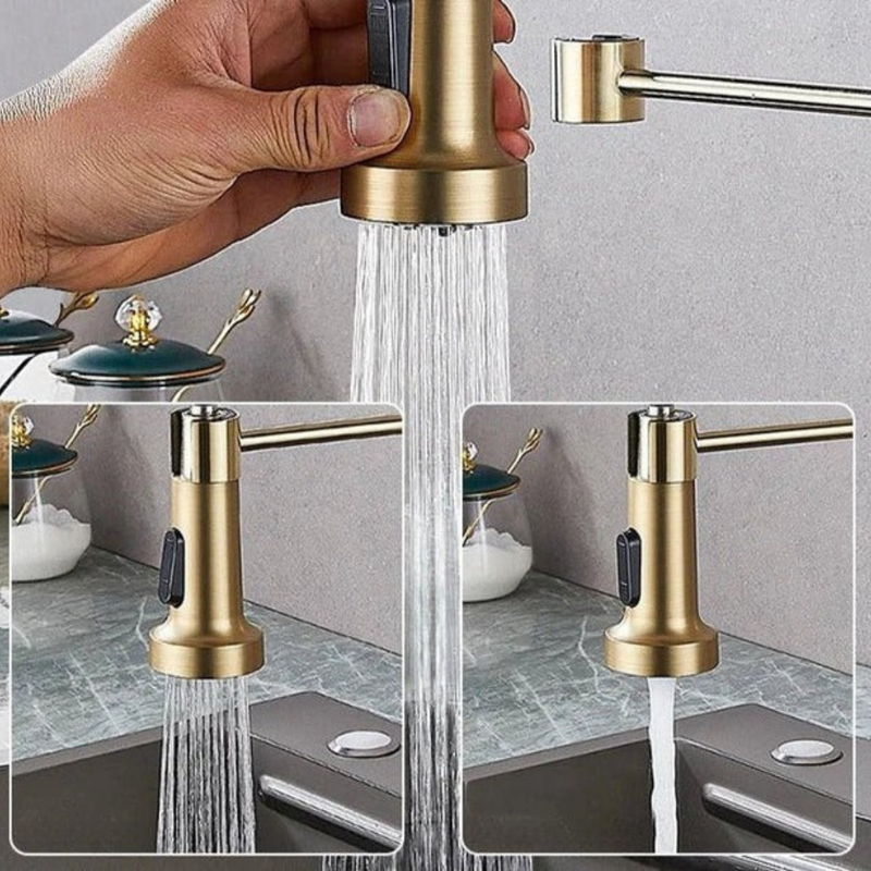 Torneira Gourmet Para Cozinha - EleganceSpiral™