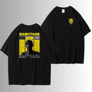 Camiseta Sabotage - Respeito é pra quem tem, estilo urbano, qualidade que você sente no toque