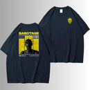 Camiseta Sabotage - Respeito é pra quem tem, estilo urbano, qualidade que você sente no toque