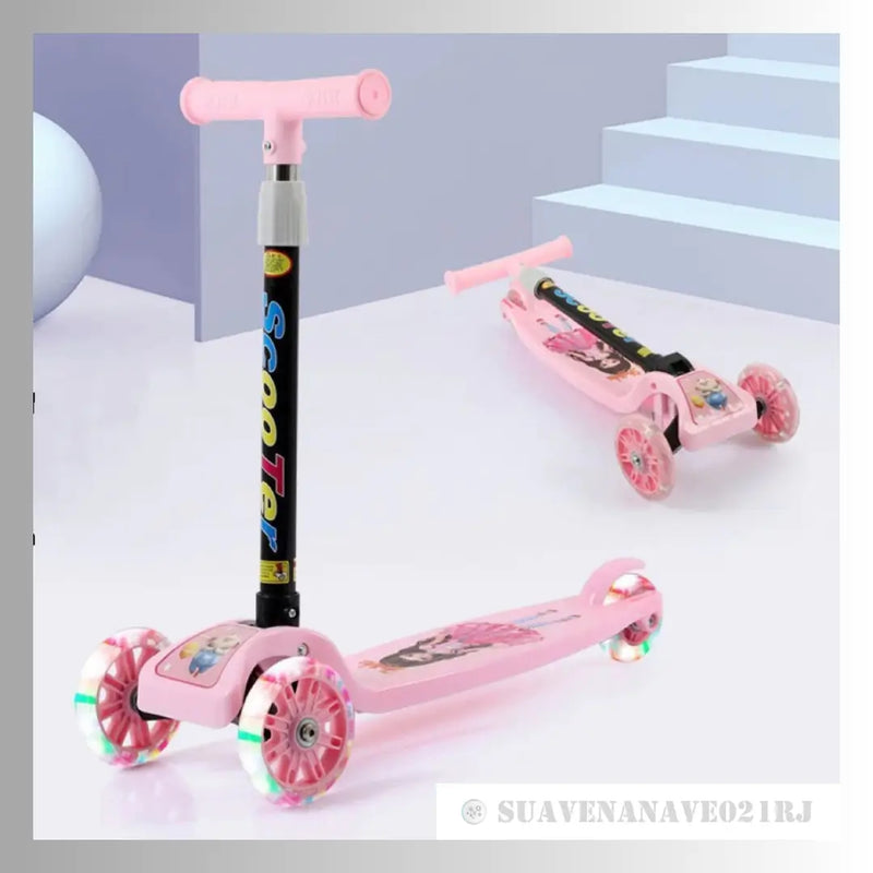 Light FunRide™ – O Patinete que Brilha com Diversão!