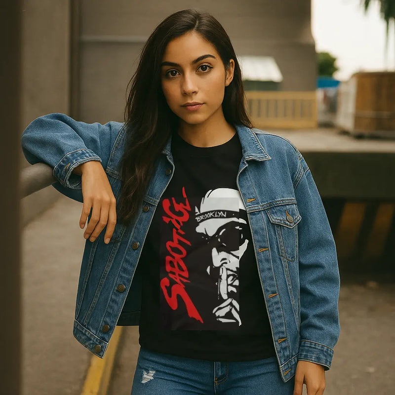 Camiseta Sabotage - Respeito é pra quem tem, estilo urbano, qualidade que você sente no toque