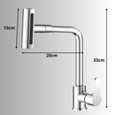 Torneira Gourmet 360º – Fluxo Cascata, Versatilidade e Alta Pressão na Cozinha