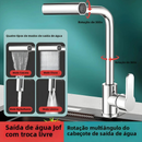 Torneira Gourmet 360º – Fluxo Cascata, Versatilidade e Alta Pressão na Cozinha