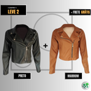 EcoLeather Luxe - Jaqueta Feminina Estilo Imbatível