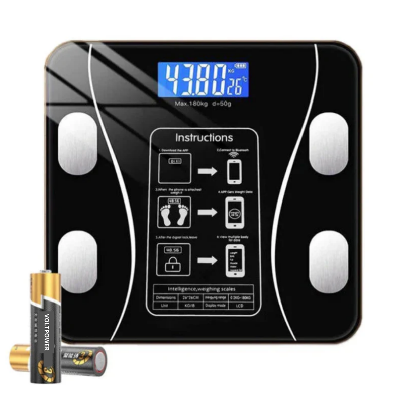 Balança Profissional de Bioimpedância Corporal Digital com Bluetooth Original