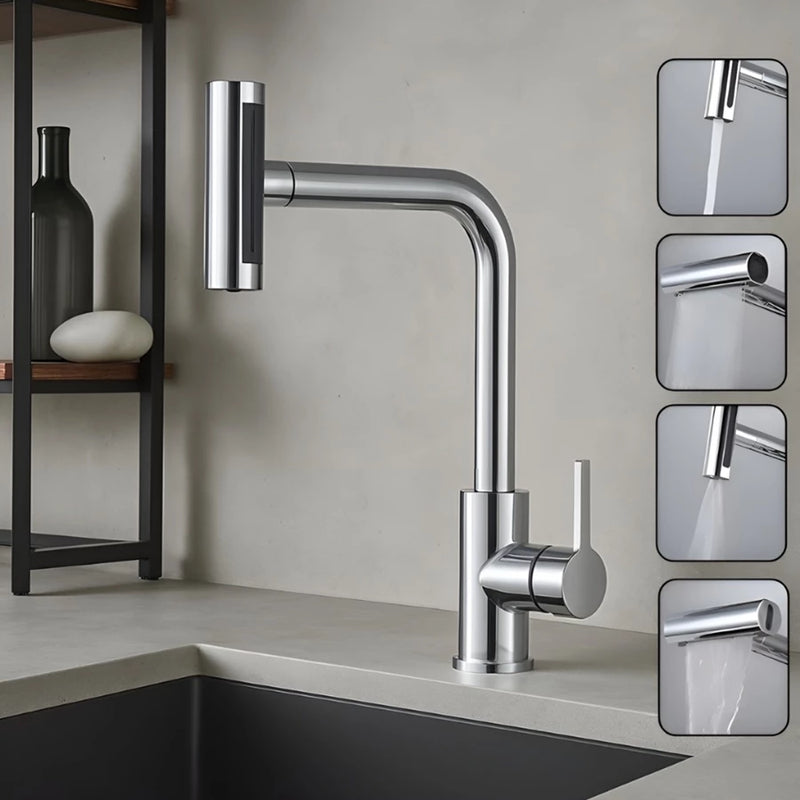 Torneira Gourmet 360º – Fluxo Cascata, Versatilidade e Alta Pressão na Cozinha