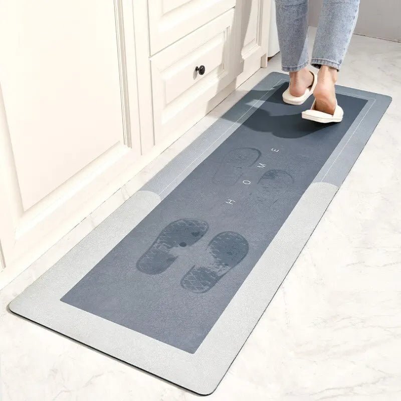 Tapete de Cozinha Antiderrapante Absorvente Premium da Achatudostore!